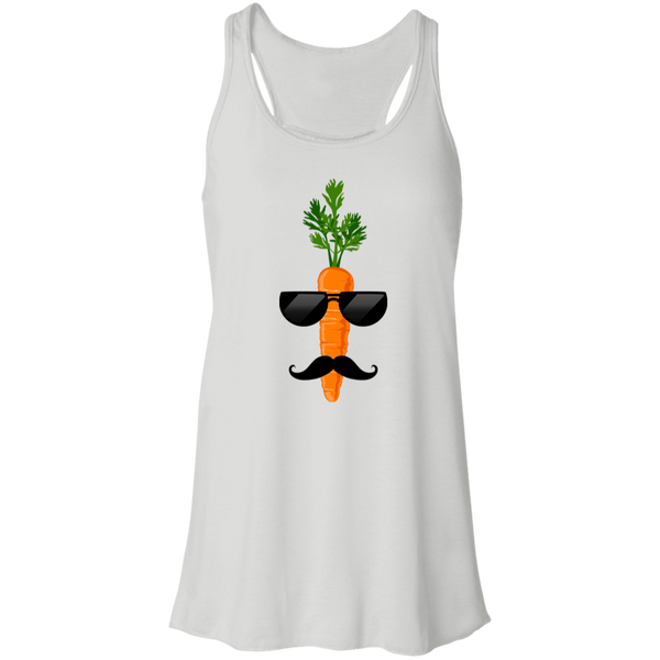 Carrot Incognito Flowy Racerback Tank